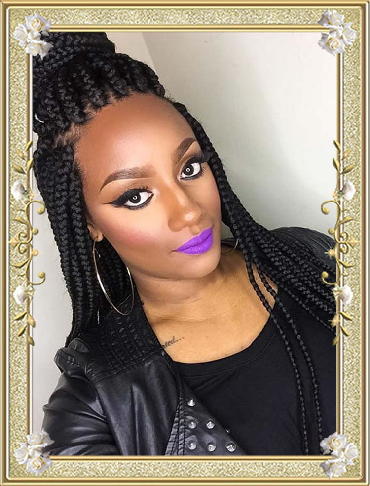 60 Delectable Box Braids Hairstyles for Black Women ...