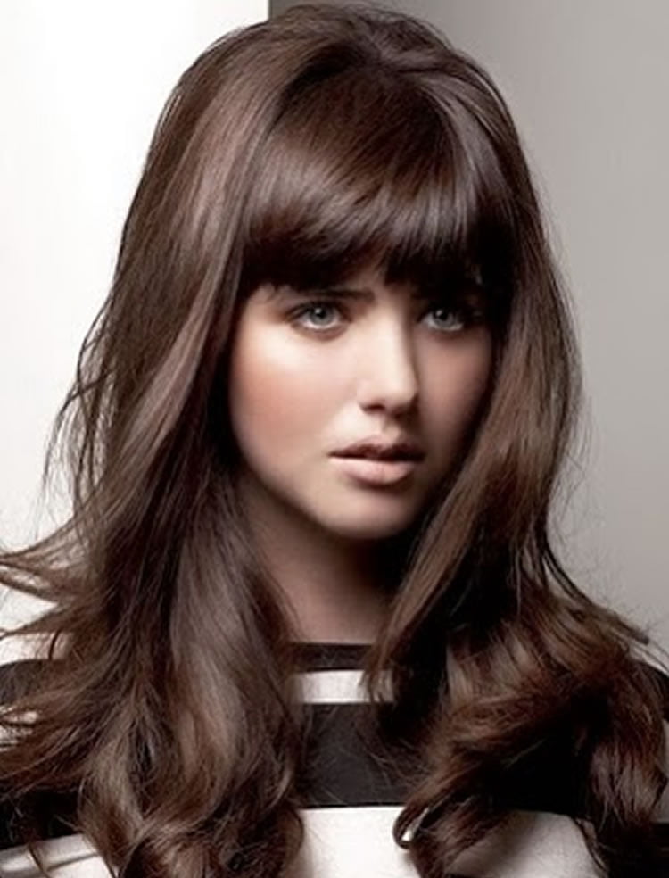 Chic 2017 hairstyles with bangs step by step