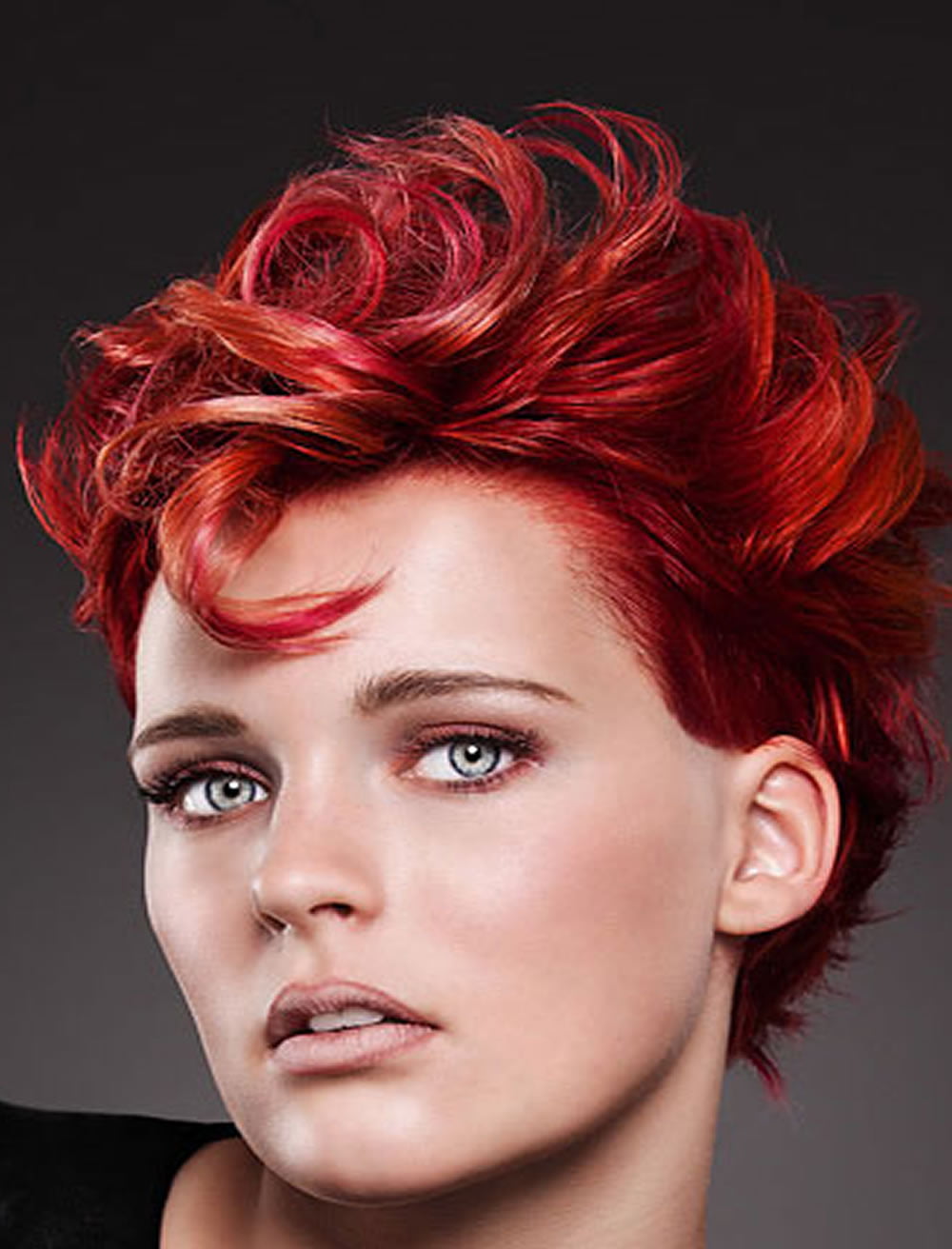 Red Hair Color For Short Hairstyles 27 Cool Haircut