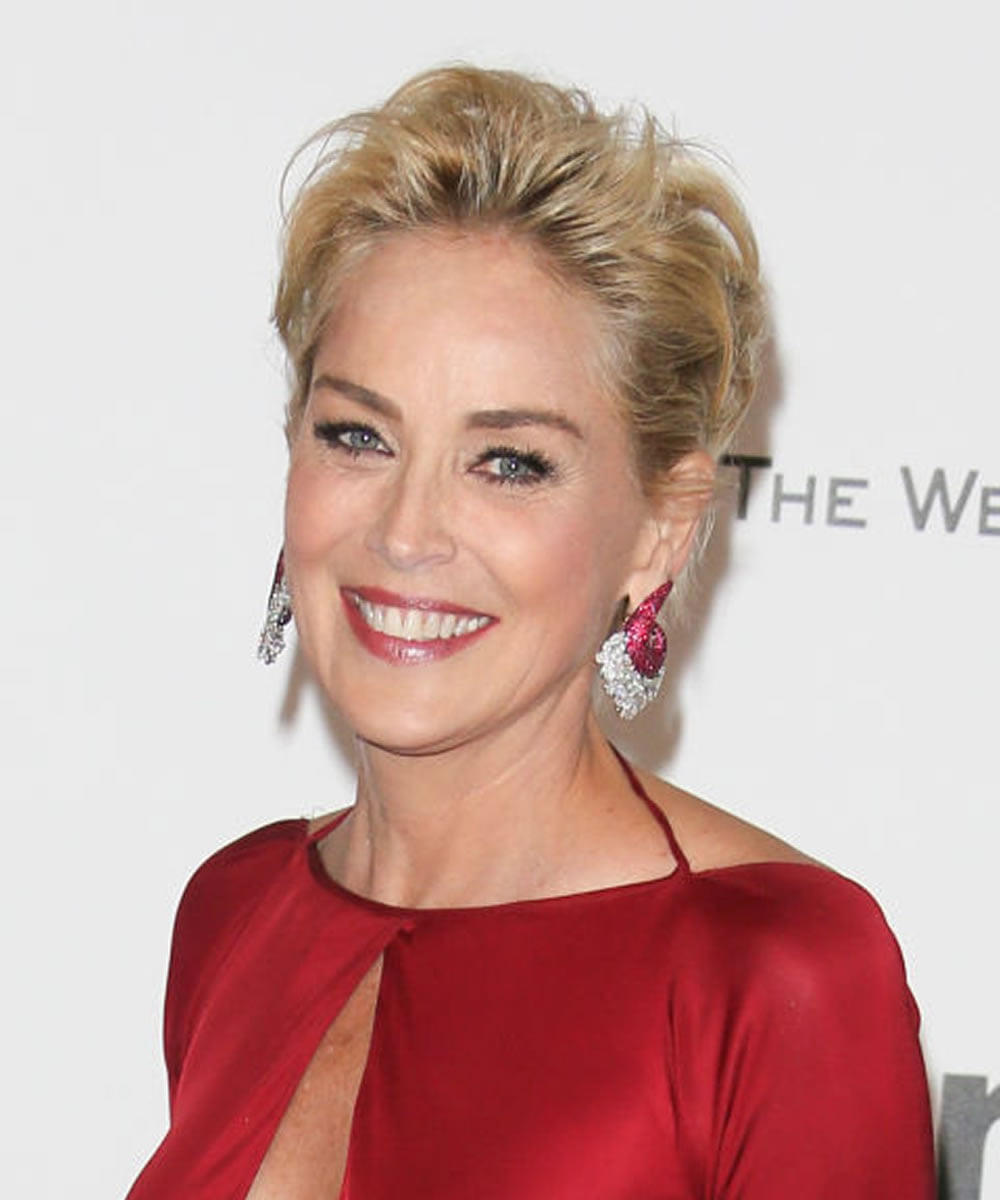 Sharon Stone-Short Hairstyles Over 50 for 2018-2019 – HAIRSTYLES