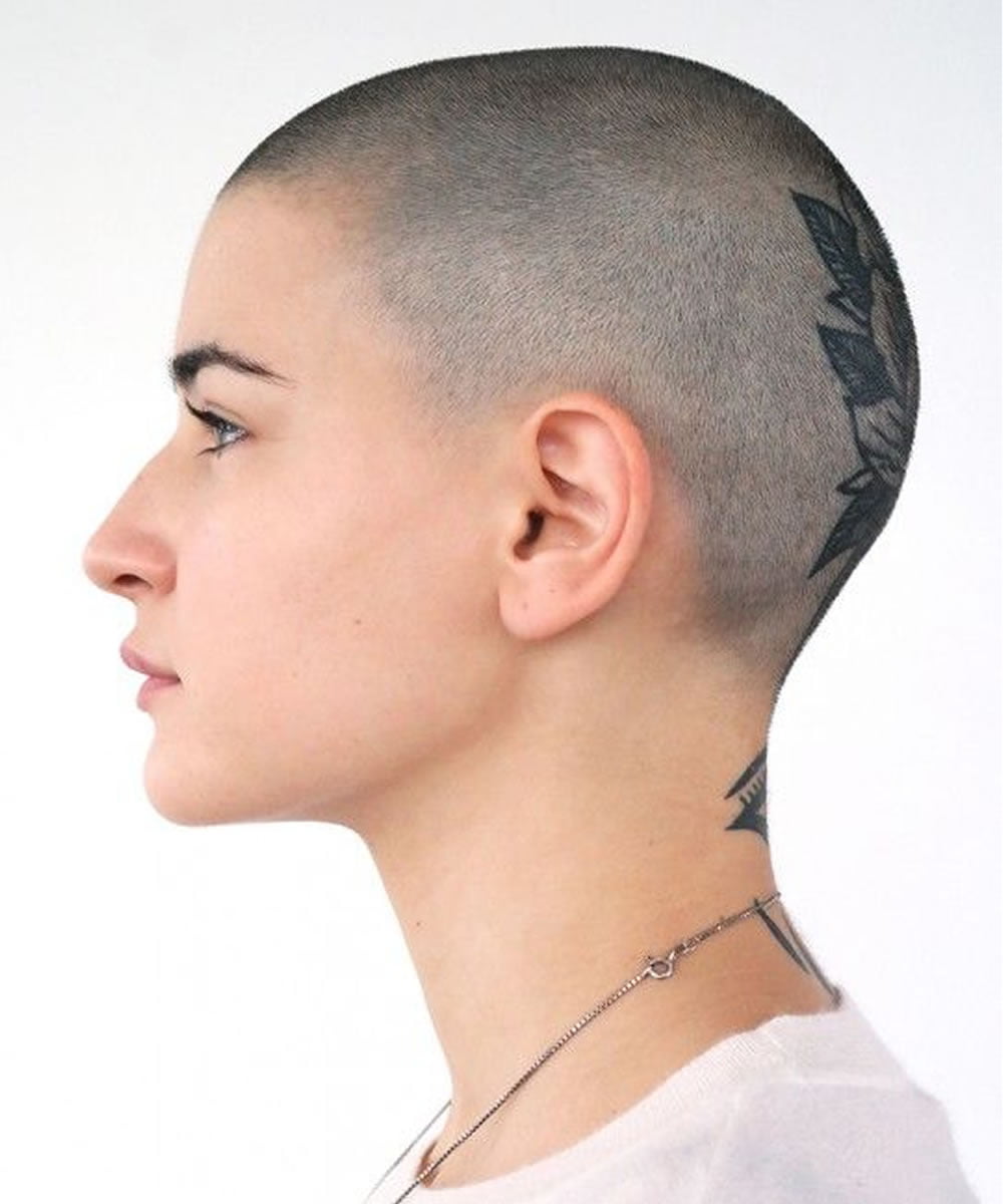 Shave Bald Women 104
