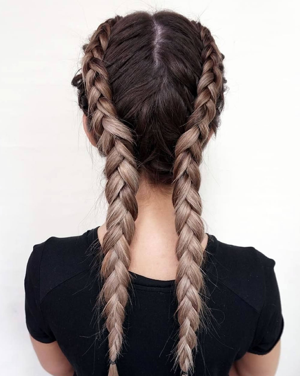 French Braids 2018 Mermaid Half Up Side Fishtail Etc Trend