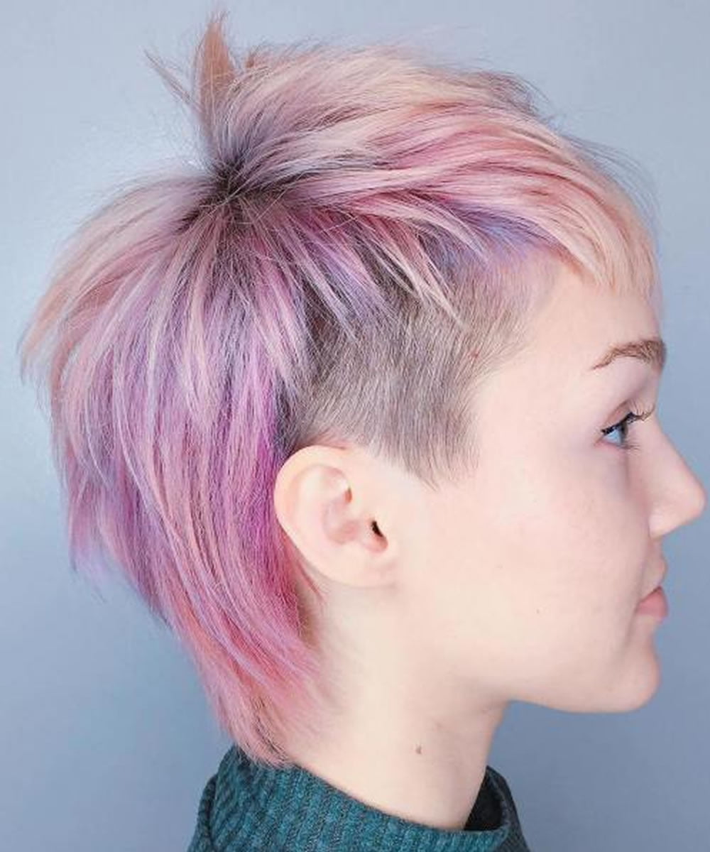 Undercut Short Pixie Hairstyles For Ladies 2018 2019 Hairstyles 