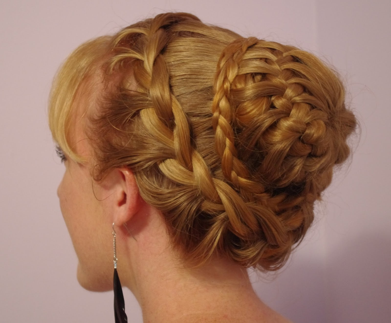 2017 Braided blonde hair for women