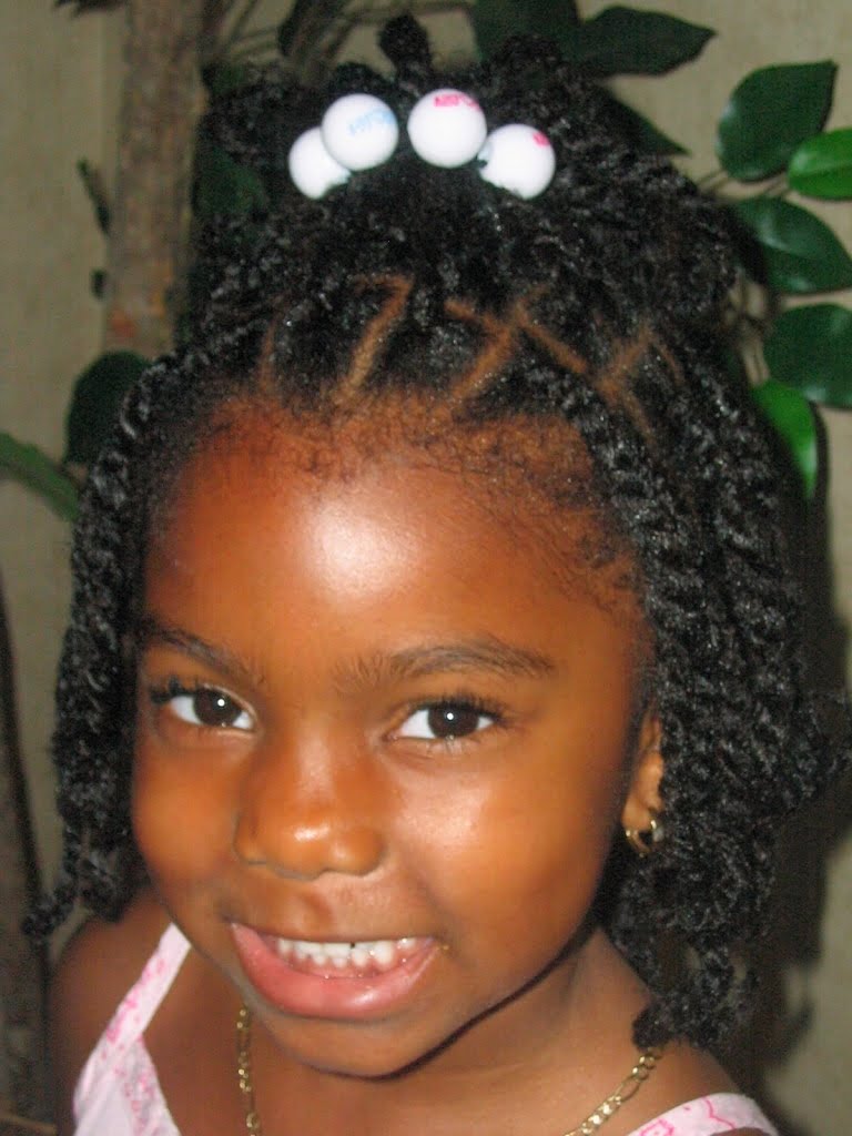 2017 Cute Braided Hairstyles for little black girl