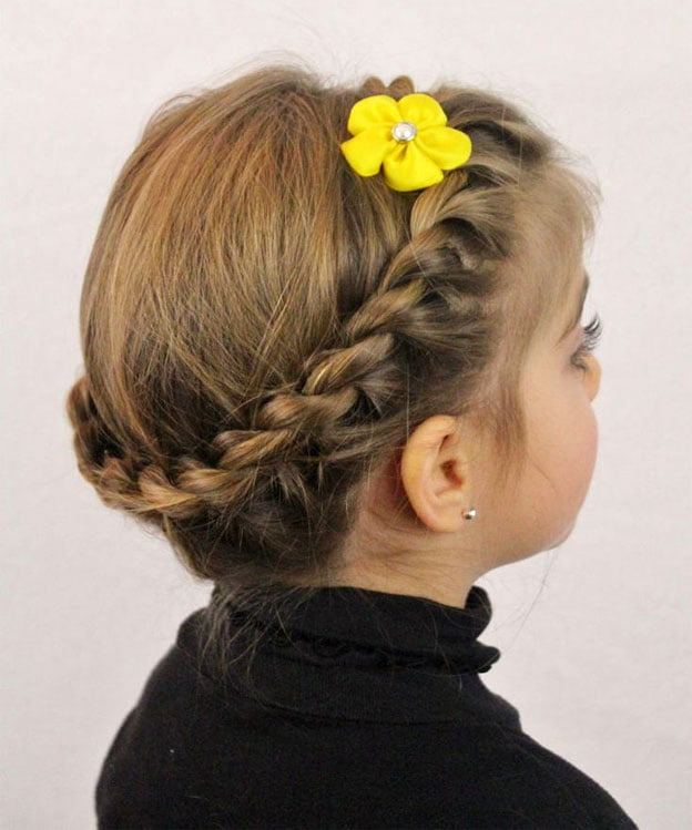 Little Girls Braided Hairstyles Long Lenght 2016-2017