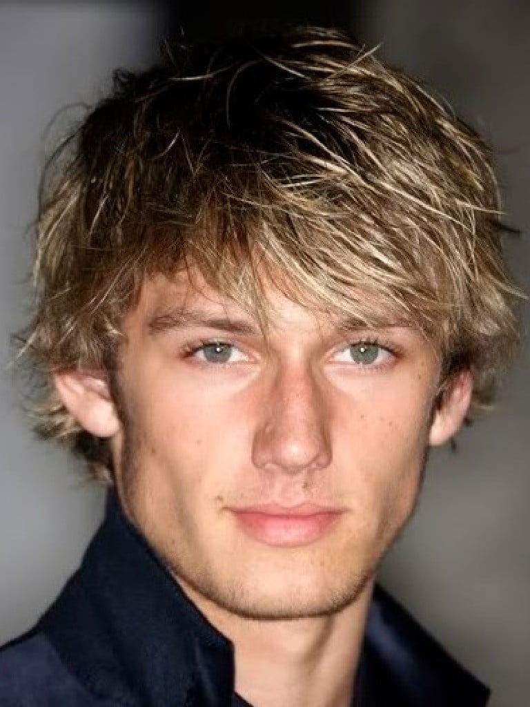 Short Messy Hairstyles For Men 2017 Long Faces