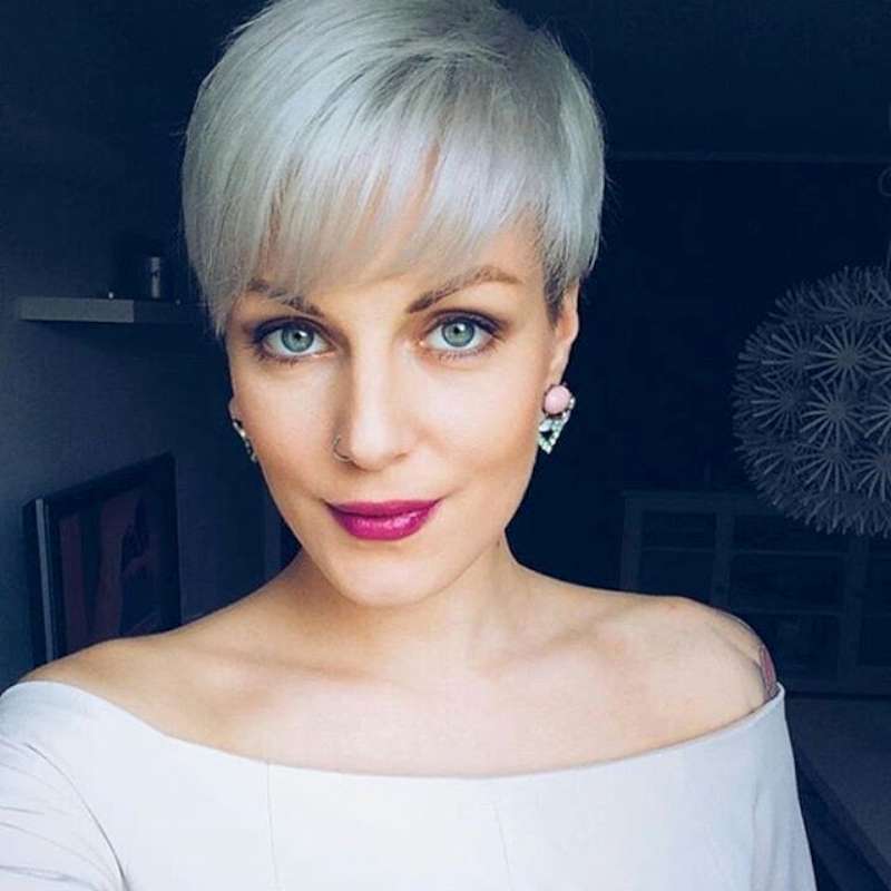 16 Gray Short Hairstyles and Haircuts For Women 2017 ...