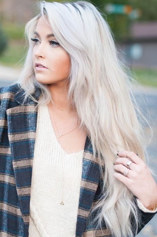 White Hair Styles