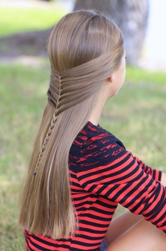 Braided School Hairstyes for Blonde Girls 2016-2017