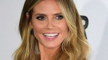 Heidi Klum Long Hairstyles and Haircuts Wavy Cut