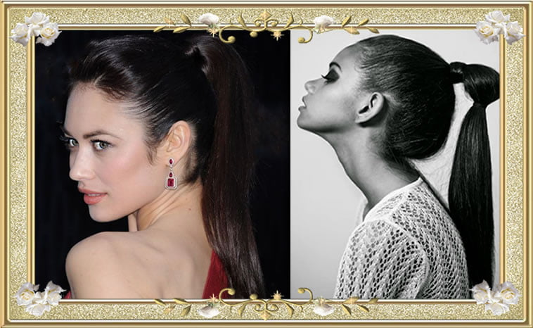 Black Ponytail Hairstyles for Black women