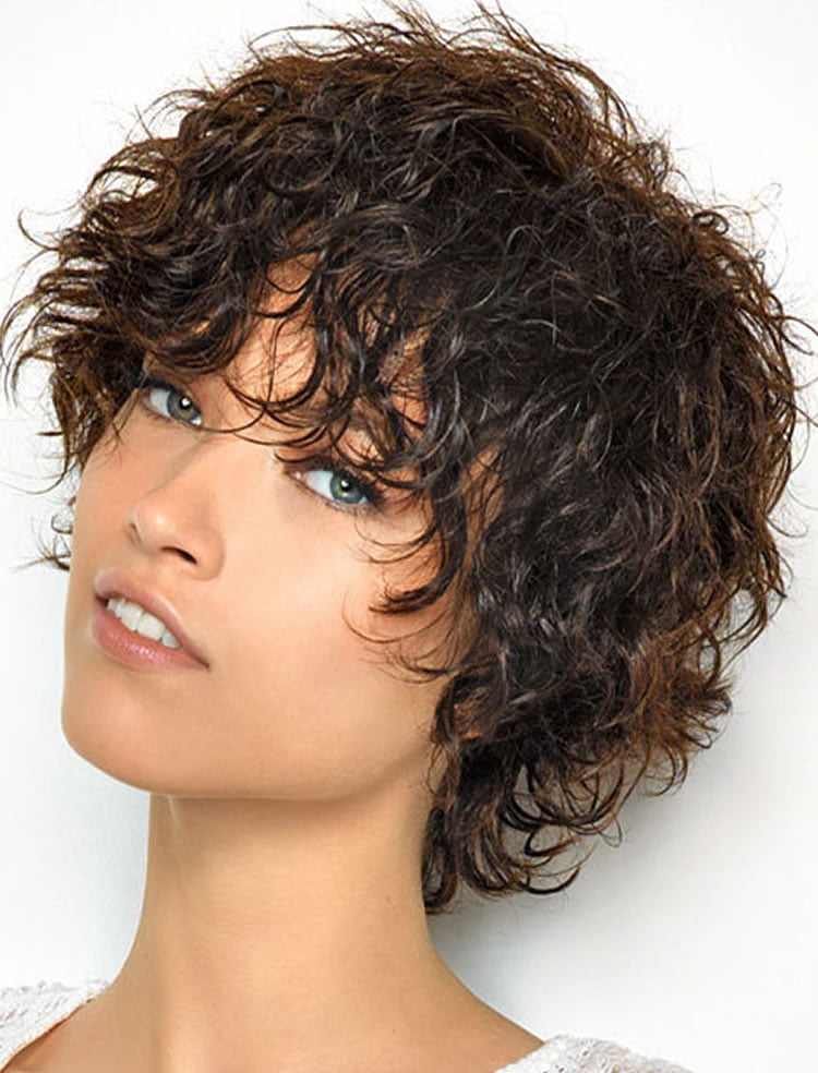 Curly Short Pixie Haircuts