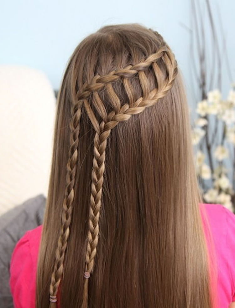 100 Chic Waterfall Braid Hairstyles – How to Step by Step 