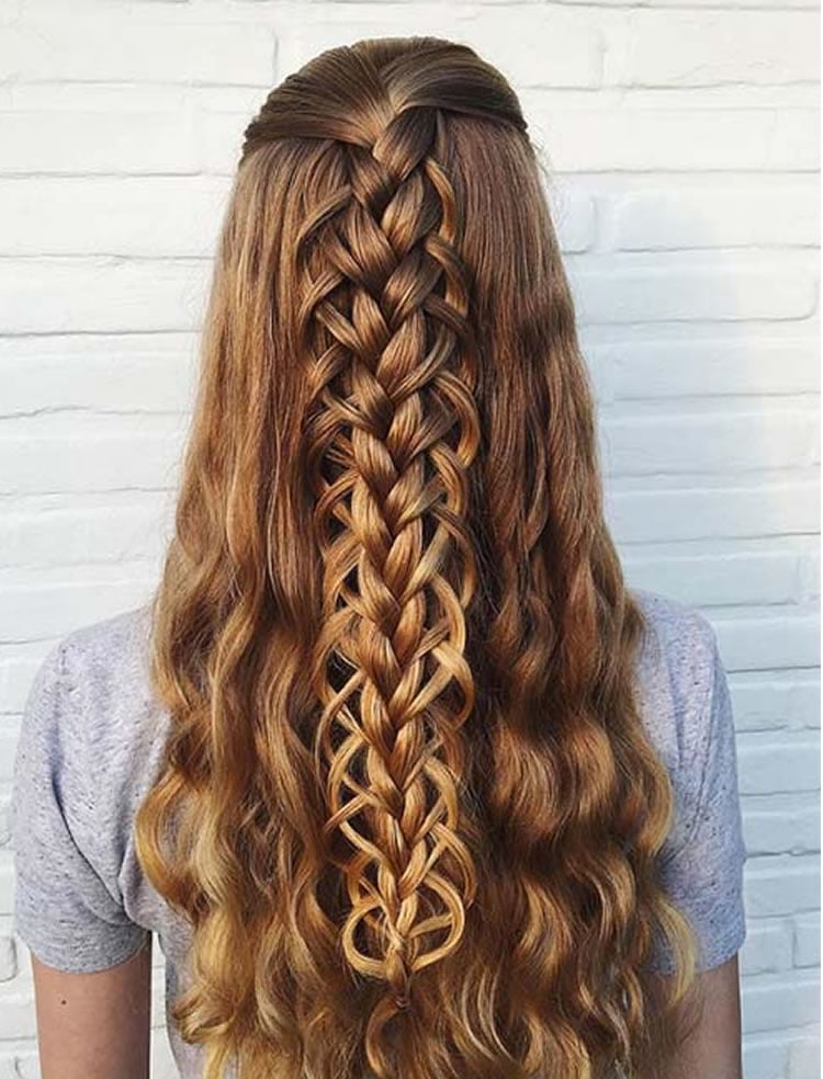 100 Side Braid Hairstyles for Long Hair in 2020-2021 ...