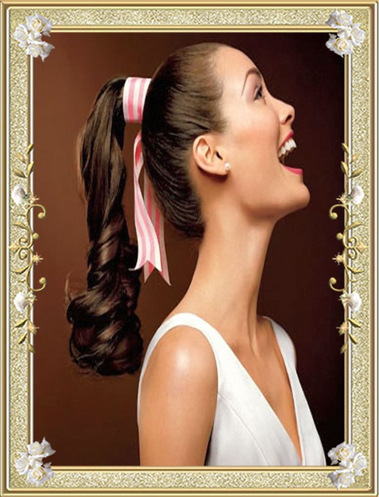 Simple Ponytail Hairstyles for Young Girls 2017