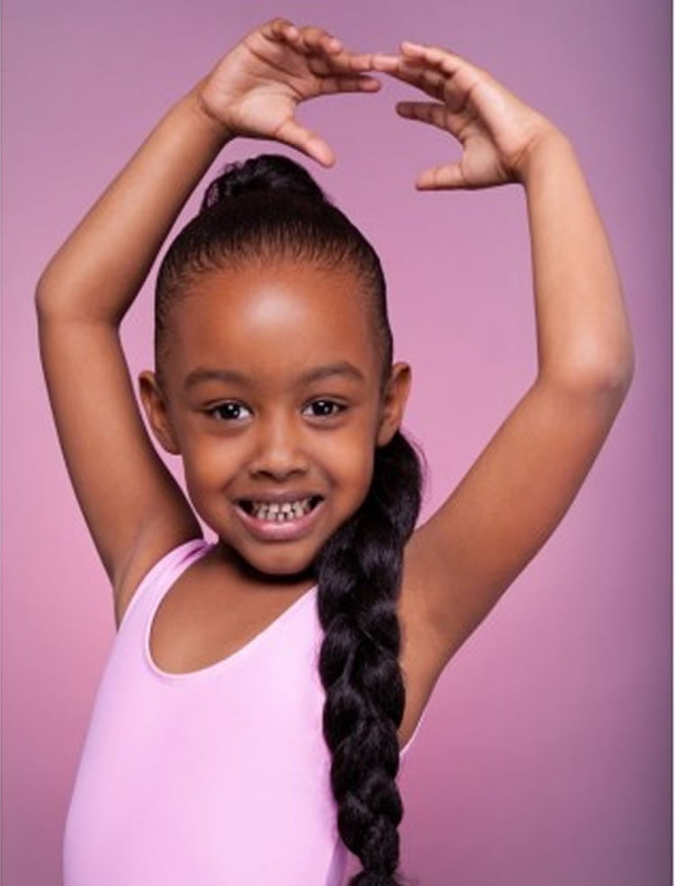 Hairstyles for long braided hair afro girl