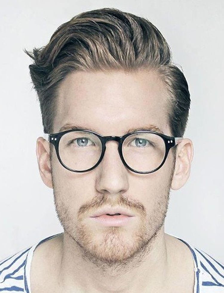 Layered medium hairstyles for men