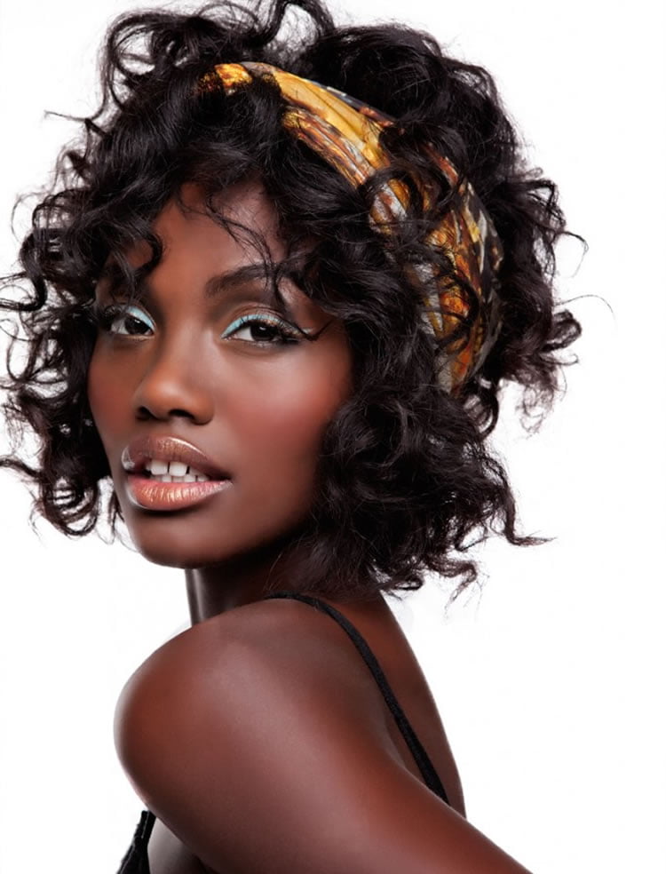 Best Curly Short Hairstyles With Bandana For Black Women HAIRSTYLES Best Curly Short Hairstyles With Bandana For Black Women HAIRSTYLES