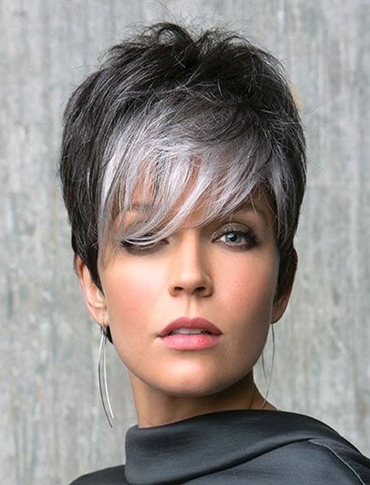 Short Pixie Haircuts For Gray Hair Hipee Hairstyle