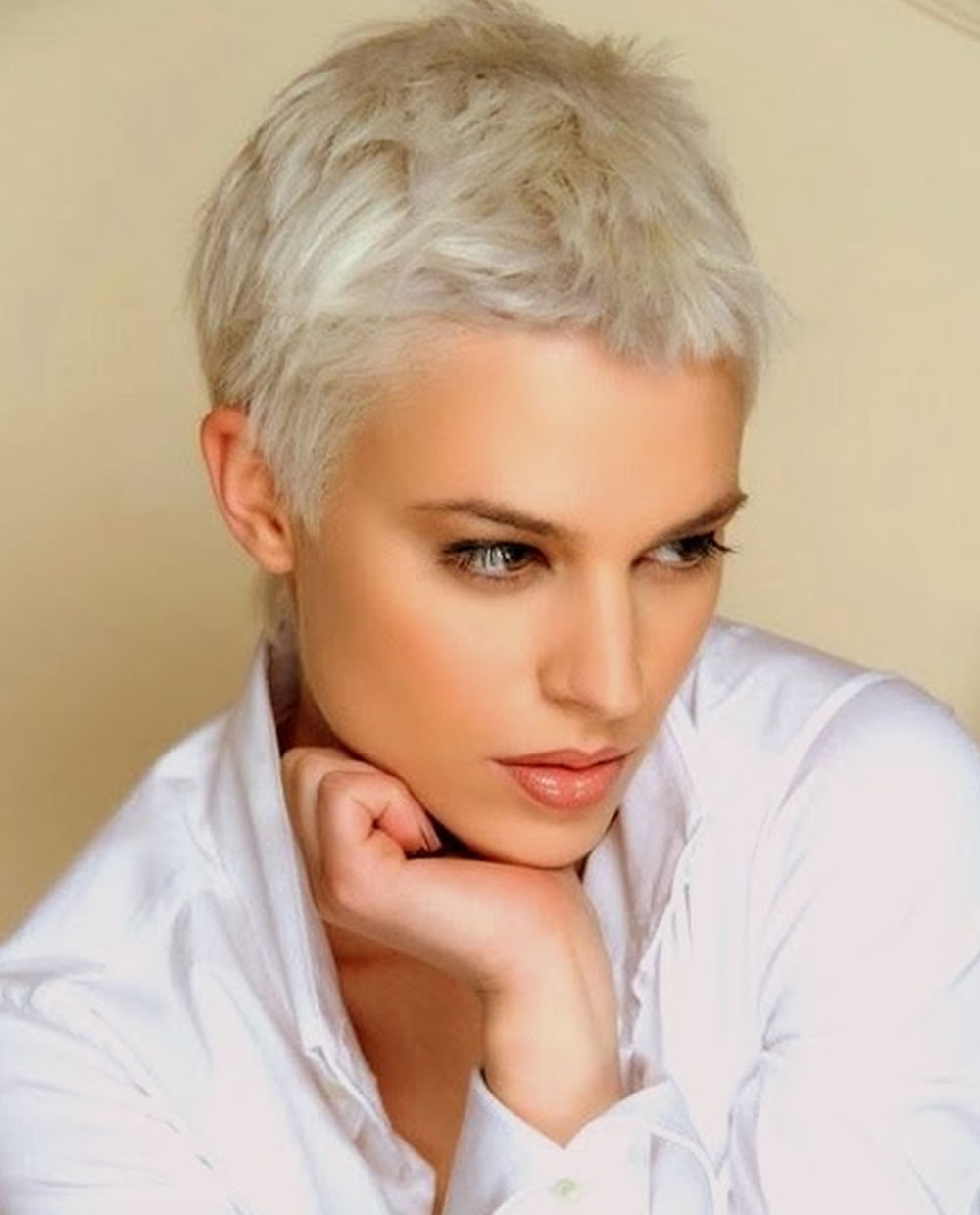 Very Short Hair Cut & Ultra Short Hairstyles & Super Short Hair Ideas ...