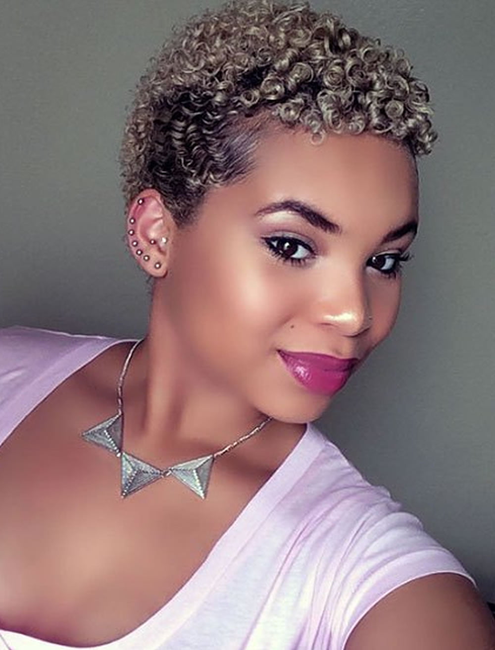 Beautiful Natural Very Short Pixie Hairstyles For Black Women Hairstyles 