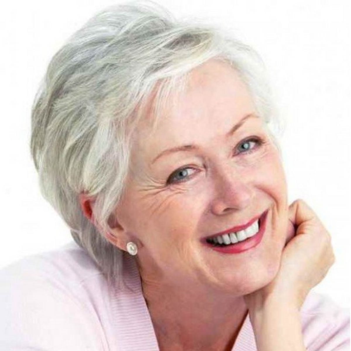 50 Short hairstyles for thin hair over 60 for Ladies