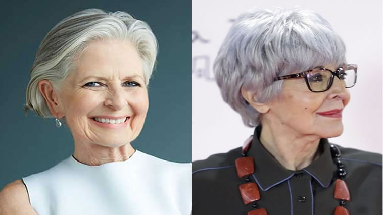 short haircuts for older women 2018