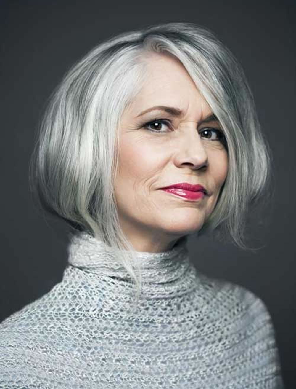 2018-2019 Short and Modern Hairstyles for Stylish Older Ladies Over 60 ...