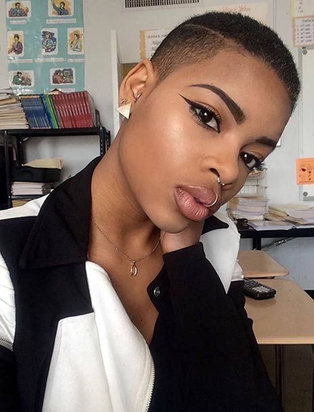 Short Pixie Haircuts For Black Women