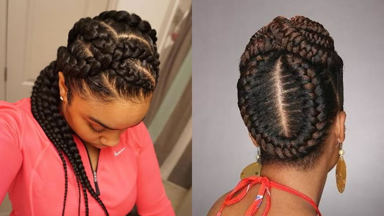 African American Women Braided Hairstyles 2017-2018