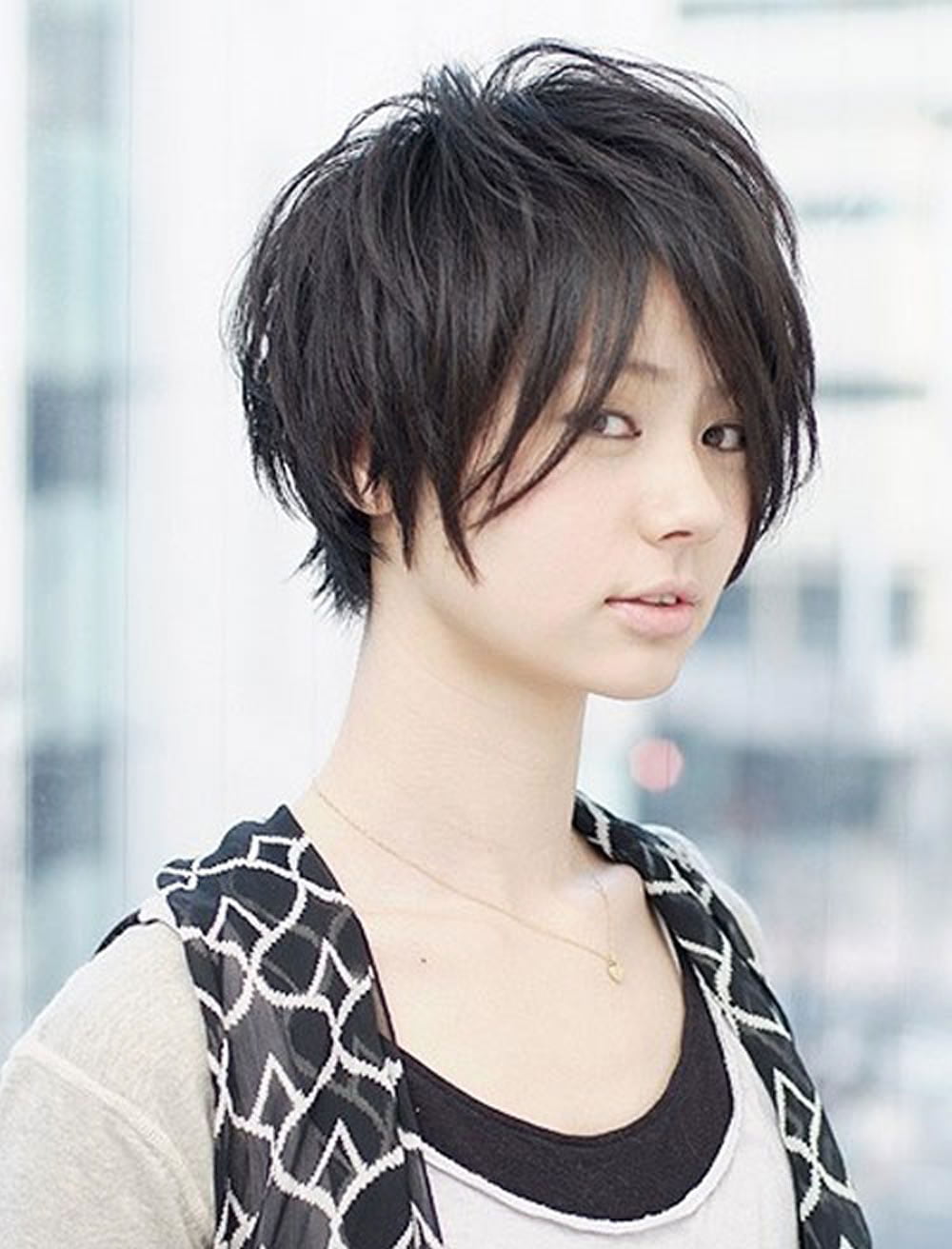 short haircuts asian