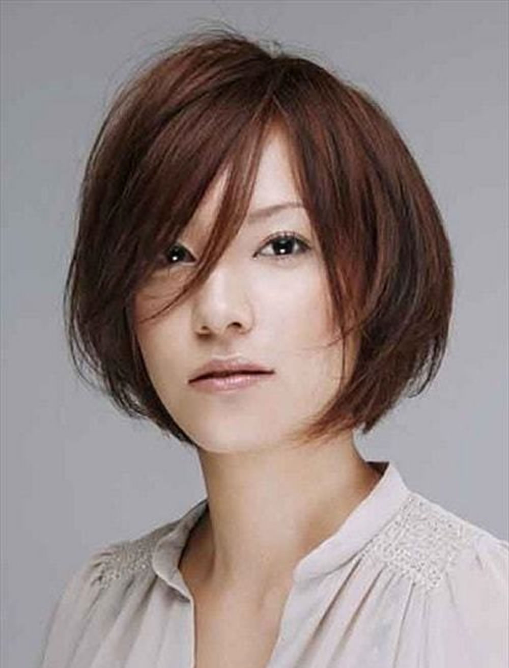 bob haircut for asian round face