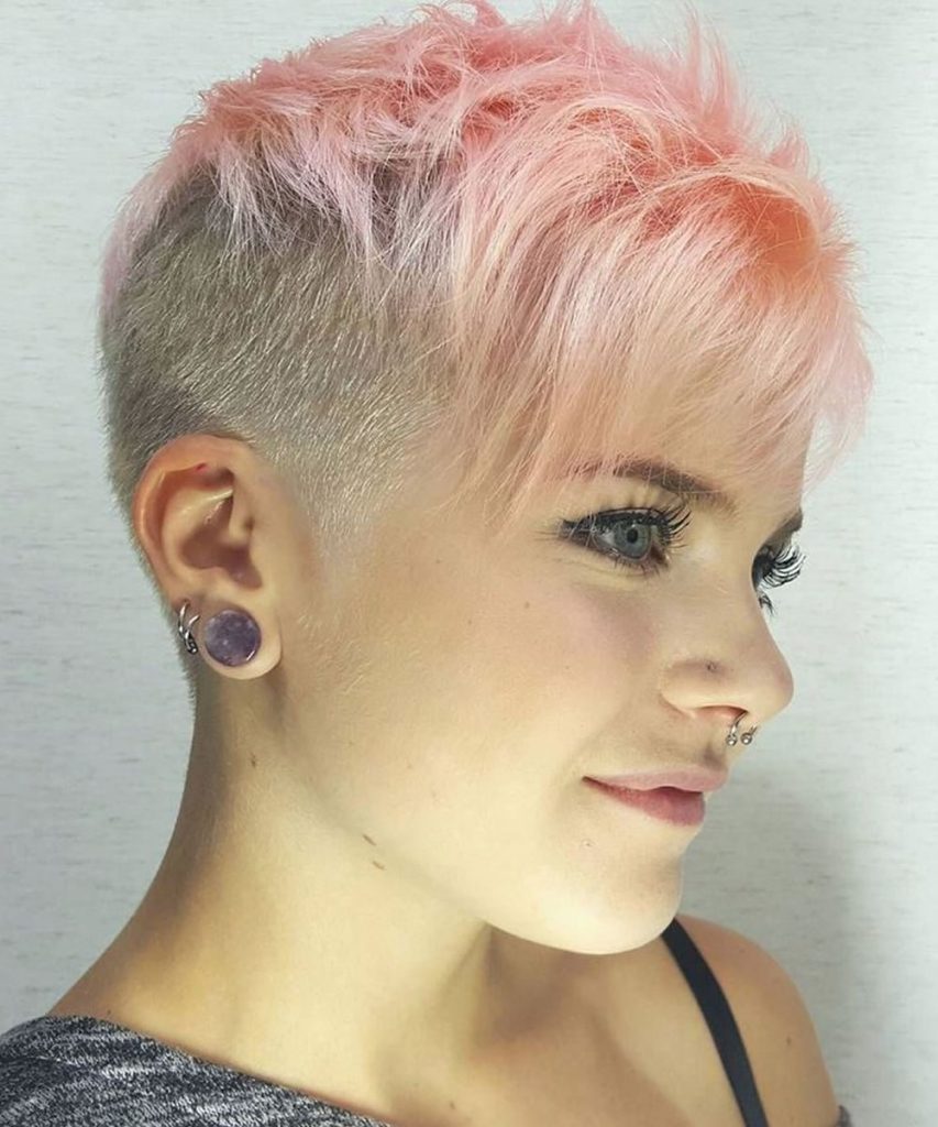 30 Glowing Undercut Short Hairstyles for Women – HAIRSTYLES