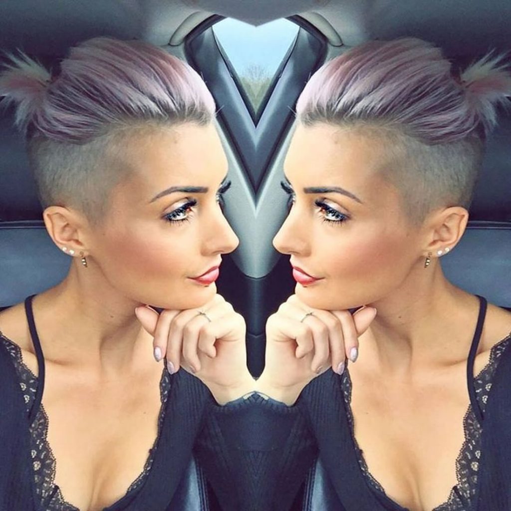 30 Glowing Undercut Short Hairstyles For Women Page 2 Of 6