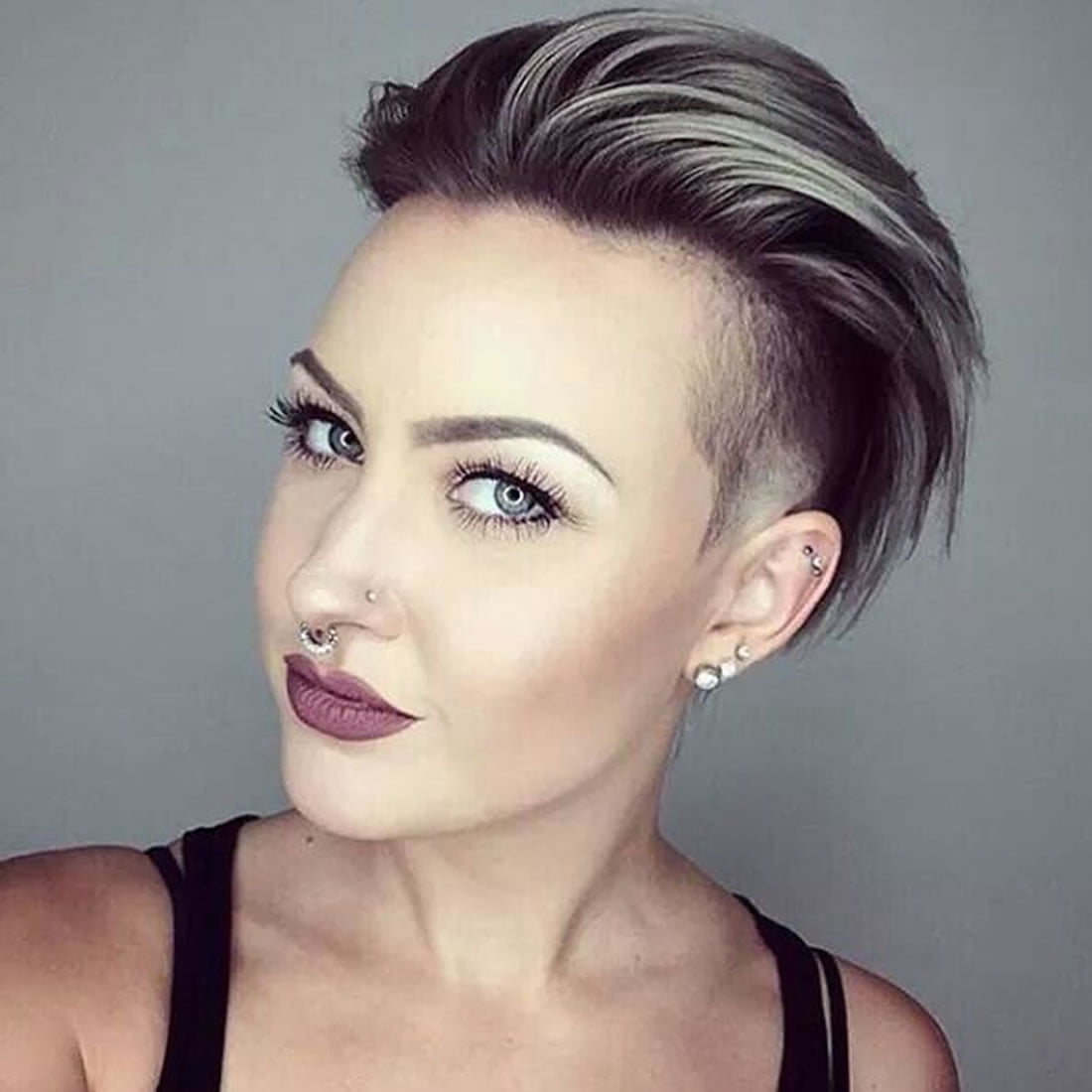 30 Glowing Undercut Short Hairstyles for Women – Page 2 – HAIRSTYLES