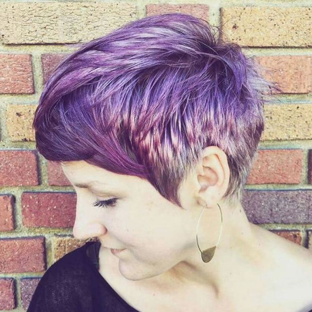 2018 Purple Short Hair ideas