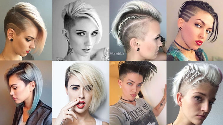 undercut bob haircut for women