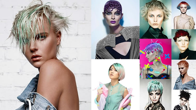 2018 Pastel Hair Colors for Short Hair