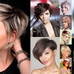 Asymmetrical Short Hair Style 2018