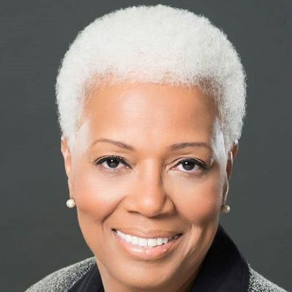 15 Short shaved hairstyles for older black ladies for Round Face