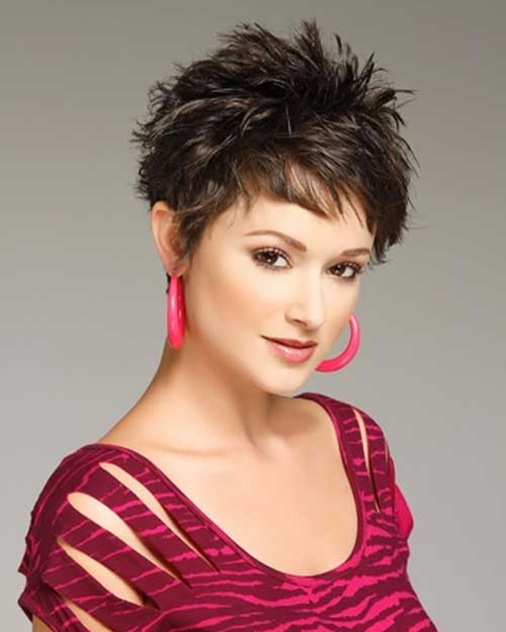 Hairstyles For Women Over 60 Spiky Short Hairstyles Haircuts For ...