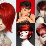 2018 Red Short Hairstyles