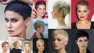 Super Short Pixie Haircuts & Hair Colors 2018-2019
