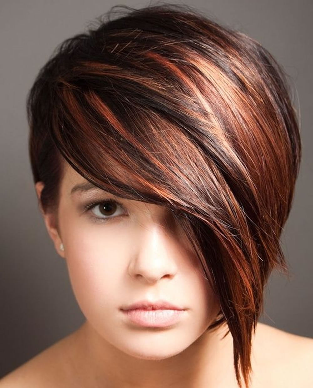 short haircut and color 2018