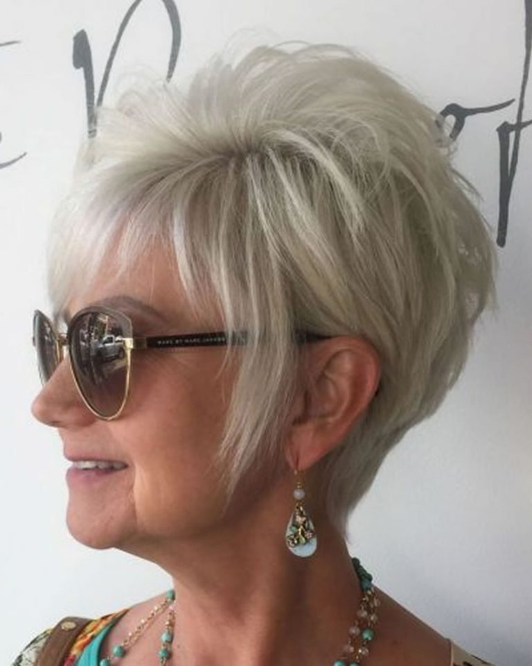 Pixie Short Haircuts for Older Women Over 50 & 2021 & 2022 Short Haircuts