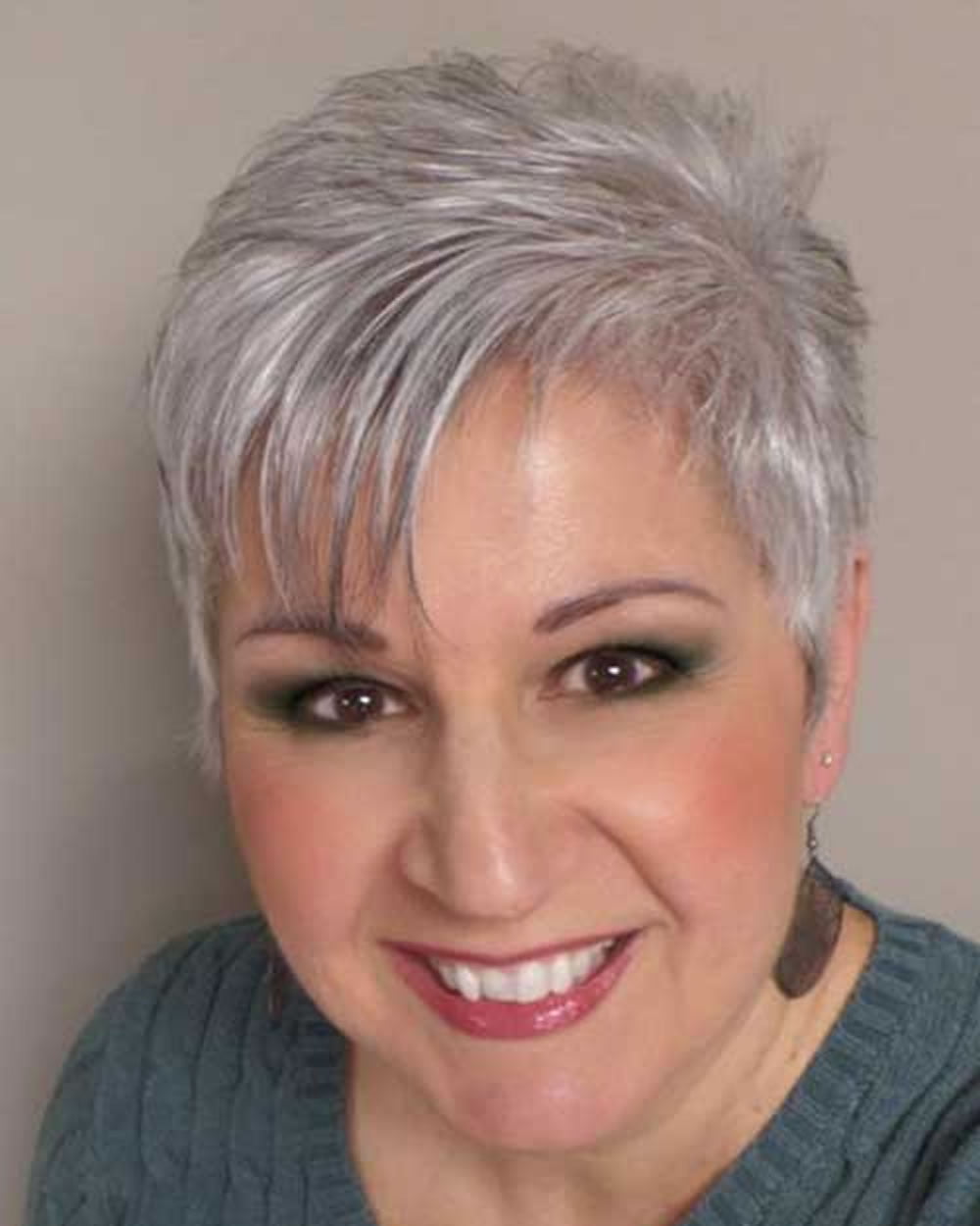 pixie short haircuts for older women over 50 & trend 2017 & 2018