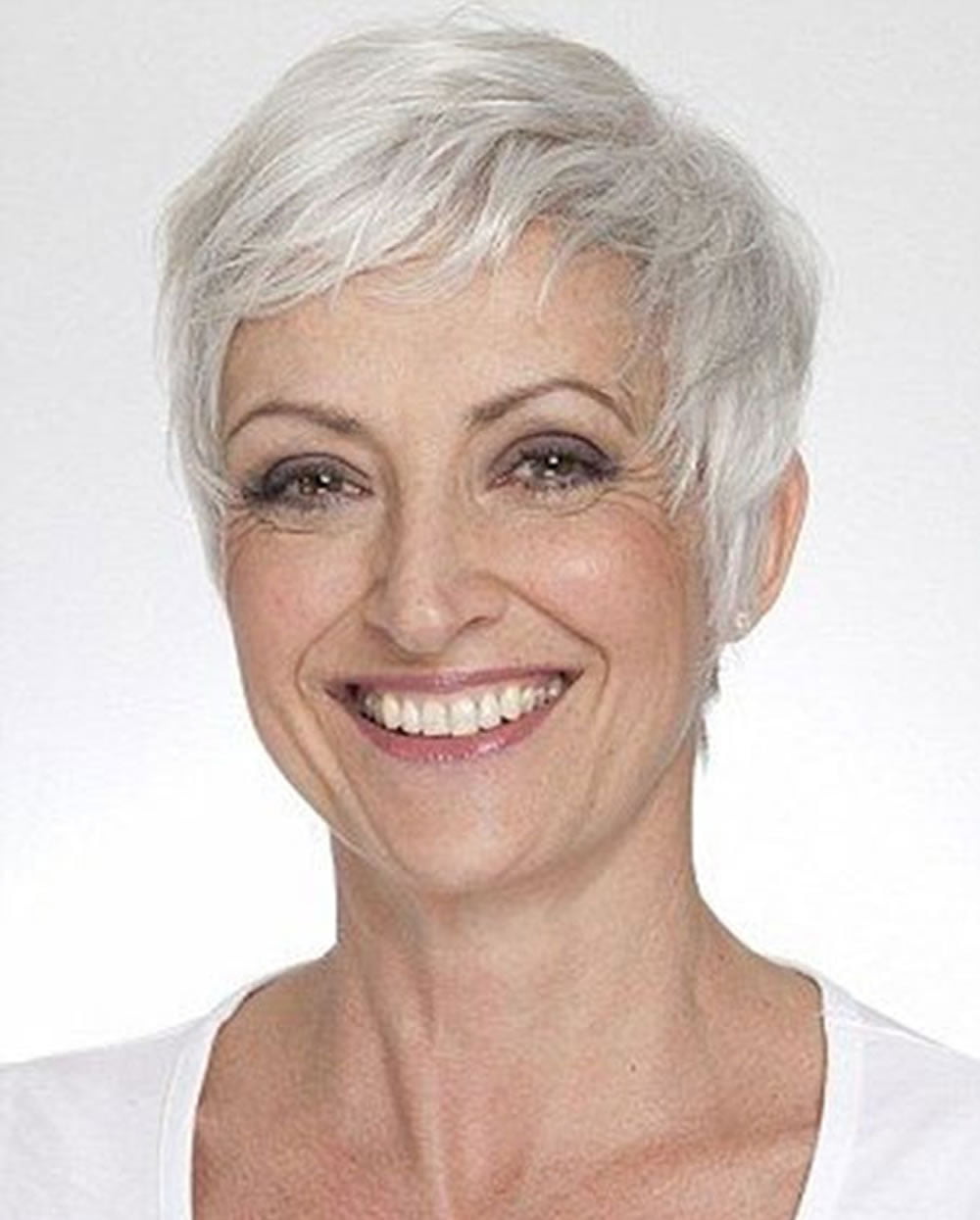 Short Gray Hairstyle Images And Hair Color Ideas For Older Women Over 50 Hairstyles 