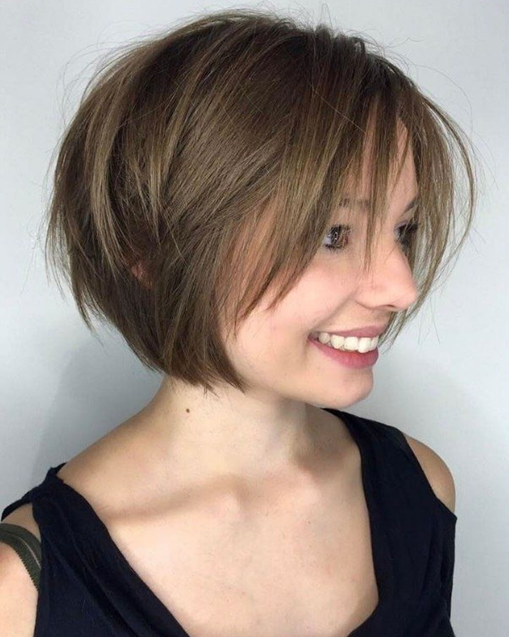 30 Best Short Bob Haircuts With Bangs And Layered Bob Hairstyles Page 8 Hairstyles