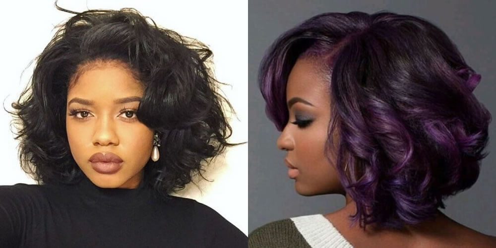 Short Bob Hairstyles 2019 For Black Female